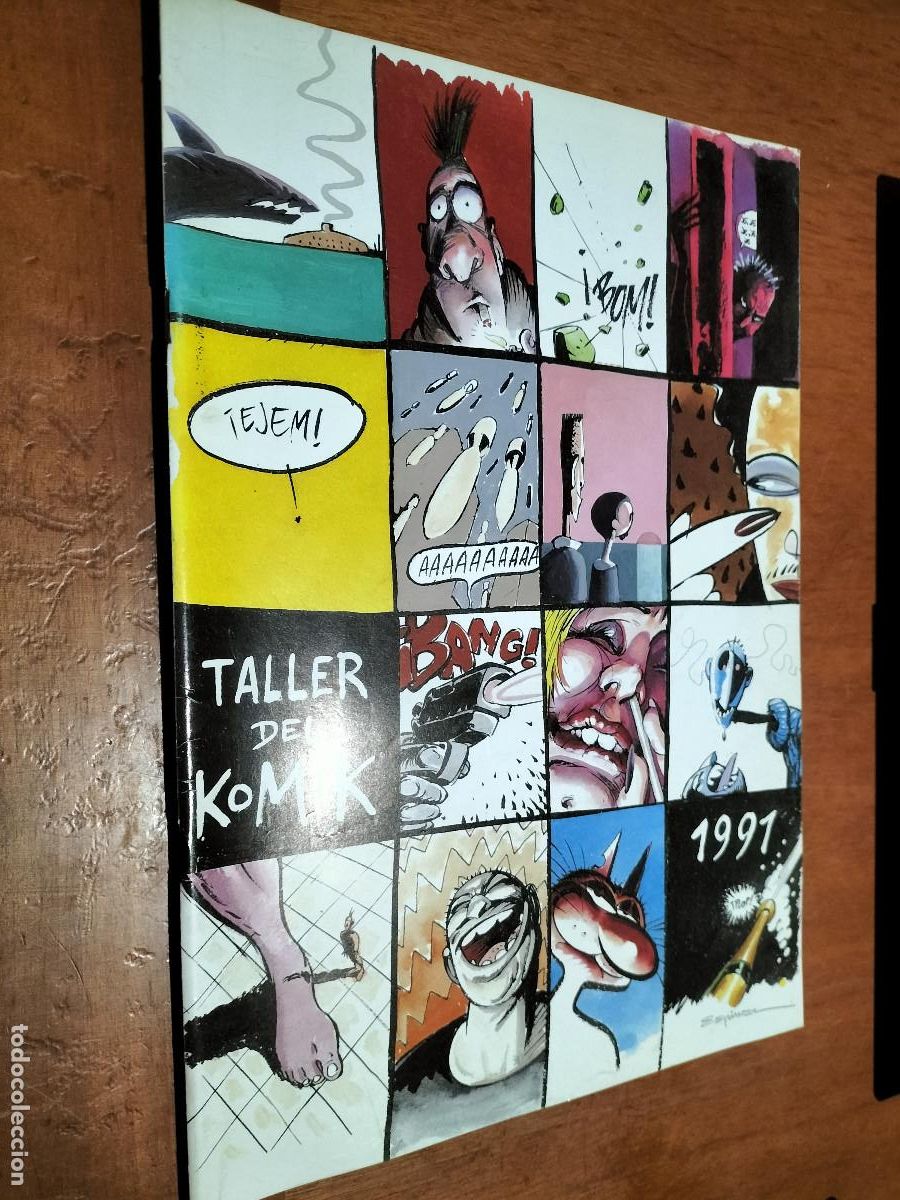 C&oacute;mics: TALLER DE COMIC 91. LOGRO&Ntilde;O. AUTOEDITADO. VARIOS AUTORES. DIFICIL. GRAPA - Foto 1