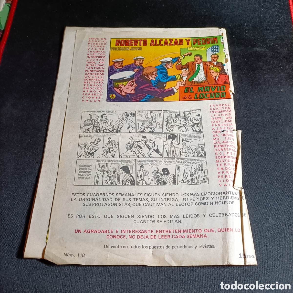 C&oacute;mics: (EST) EL GUERRERO DEL ANTIFAZ. N&deg;118 - Foto 2