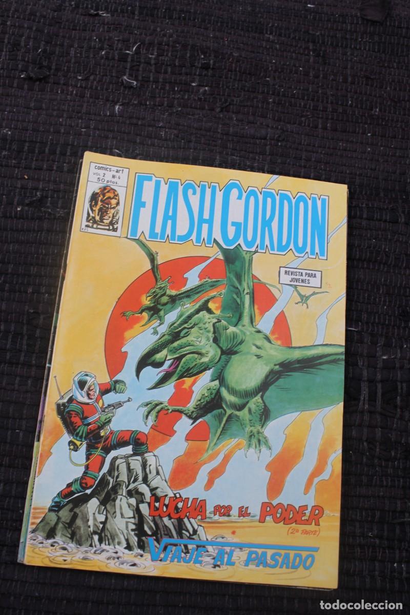 C&oacute;mics: FLASH GORDON VOL. 2 N&ordm; 8 ; LUCHA POR EL PODER ; VIAJE AL PASADO ; COMICS ART : - Foto 1