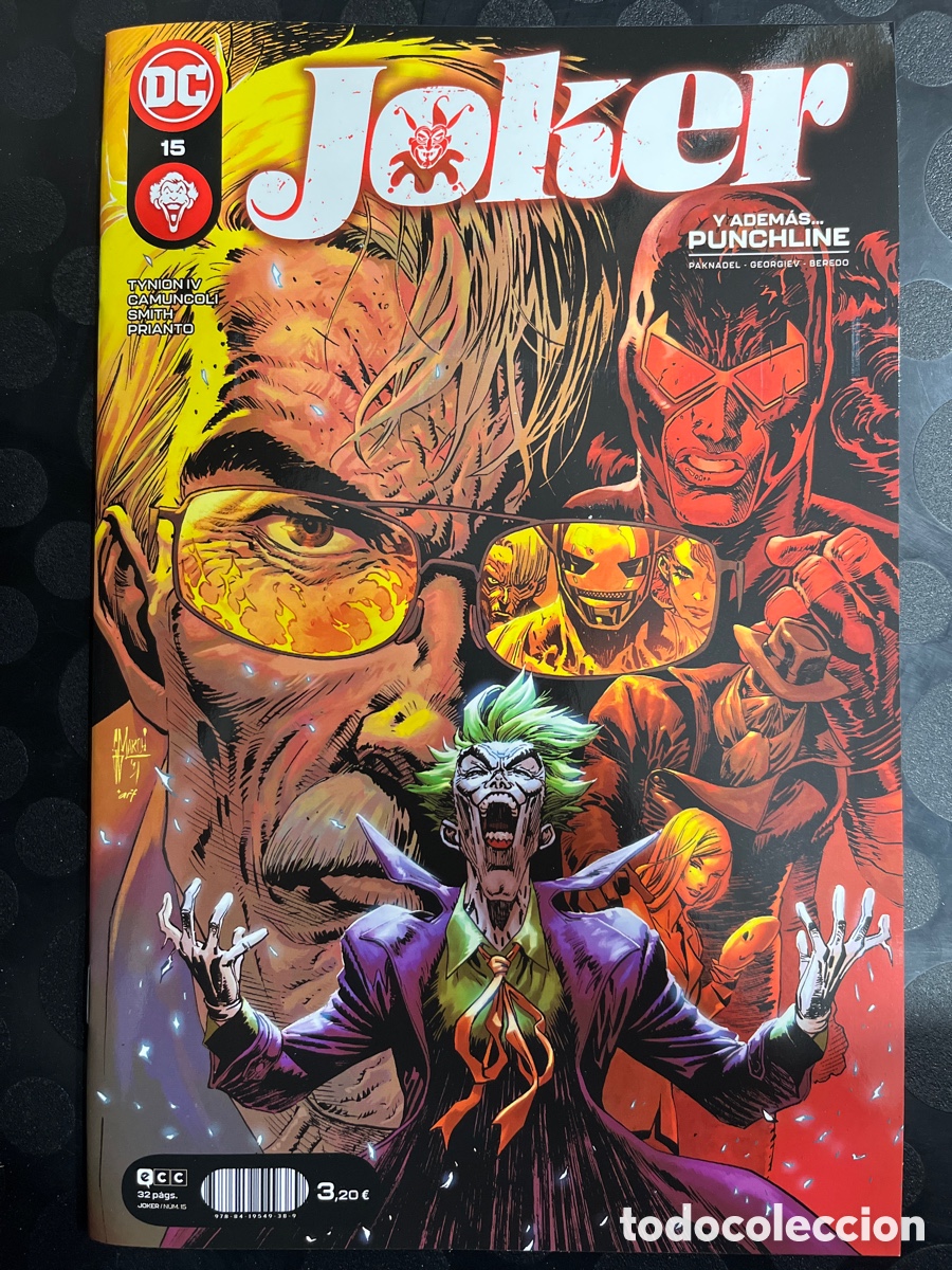 C&oacute;mics: JOKER N.15 CON PUNCHLINE : LOS AZOTES DE NUESTRA EXISTENCIA DC ECC ( 2021/&hellip; ) - Foto 1