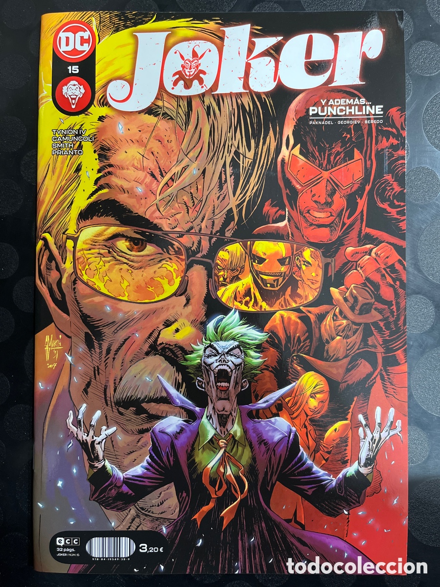 C&oacute;mics: JOKER N.15 CON PUNCHLINE : LOS AZOTES DE NUESTRA EXISTENCIA DC ECC ( 2021/&hellip; ) - Foto 1