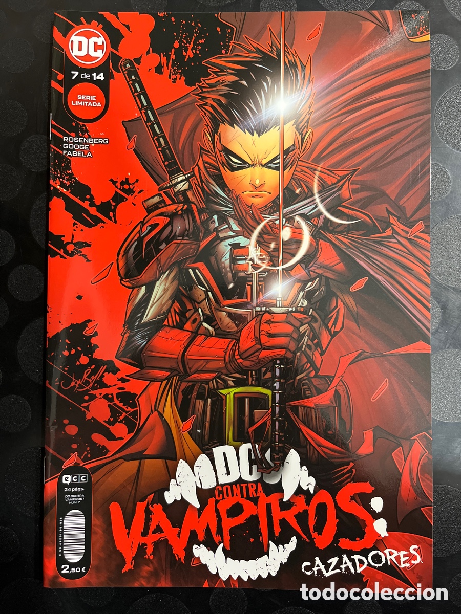 C&oacute;mics: DC CONTRA LOS VAMPIROS N.7 CAZADORES DC ECC ( 2022/2023 )