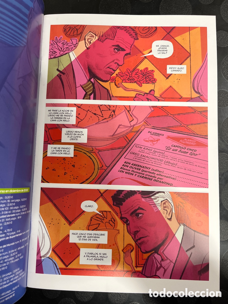 C&oacute;mics: BLANCO HUMANO N.5 EPISODIO CINCO DC BLACK LABEL ECC ( 2022/2023 ) - Foto 3