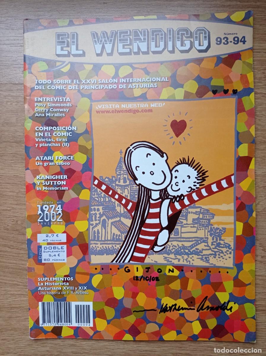 C&oacute;mics: EL WENDIGO. N&ordm; 93-94. ATARI FORCE. ENTREVISTA. REPORTAJES..... - Foto 1