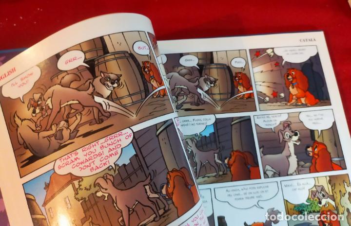 C&oacute;mics: COMIC - LA DAMA I EL RODAMON - EDICI&Oacute; CATAL&Agrave;-ANGL&Egrave;S -DISNEY - Foto 4