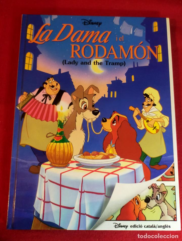 C&oacute;mics: COMIC - LA DAMA I EL RODAMON - EDICI&Oacute; CATAL&Agrave;-ANGL&Egrave;S -DISNEY - Foto 1