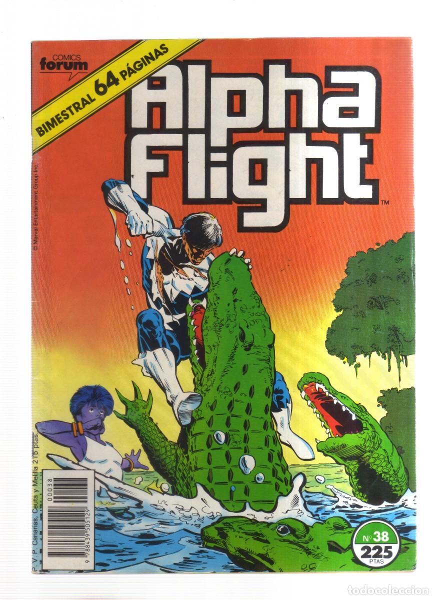 C&oacute;mics: ALPHA FLIGHT N,38 BIMESTRAL 64 PAGINAS - Foto 1