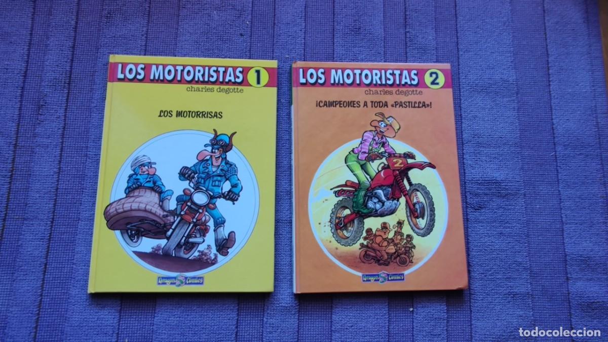 C&oacute;mics: LOS MOTORISTAS 1 Y 2 COMPLETA (DRAGON COMICS) - Foto 1