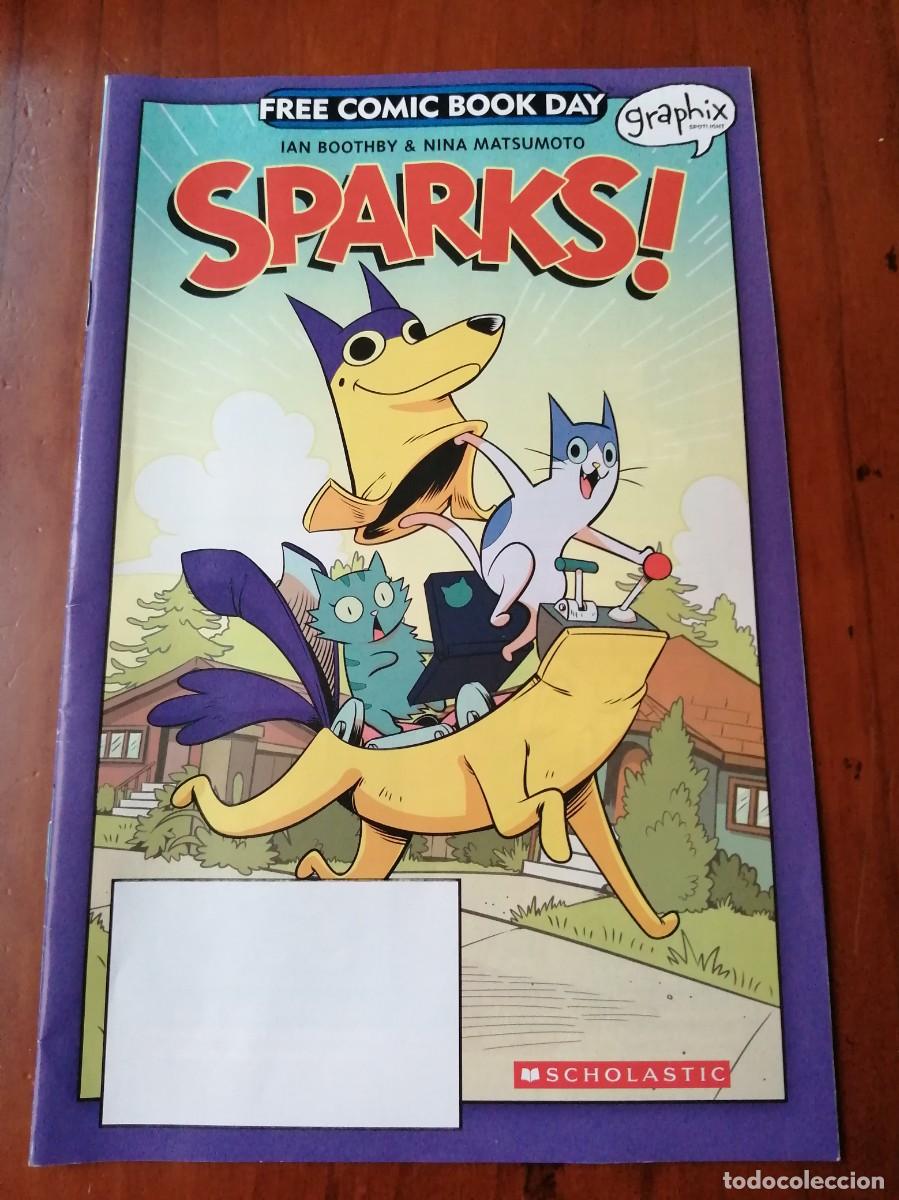 C&oacute;mics: COMIC SPARKS ! SCHOLASTIC - Foto 1
