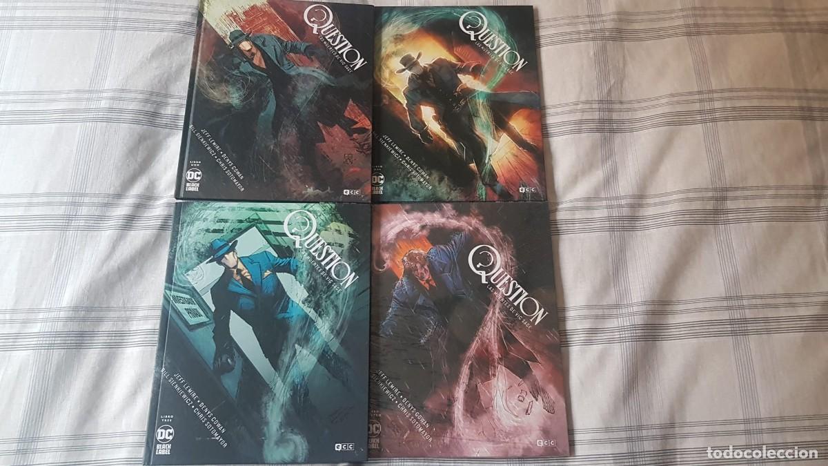 C&oacute;mics: BLACK LABEL: QUESTION - LA MUERTE DE VIG CAGE (OBRA COMPLETA 4 TOMOS) - ECC - Foto 1