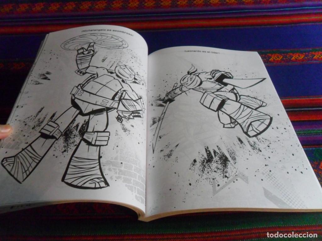 Las Tortugas Ninja. Megamutantes: Libro para colorear - Las