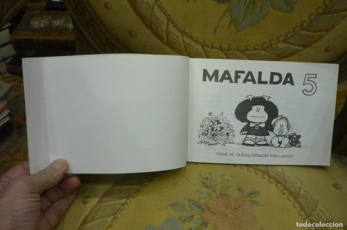 C&oacute;mics: MAFALDA N&ordm; 5, DE QUINO. EDITORIAL LUMEN 1992. - Foto 4