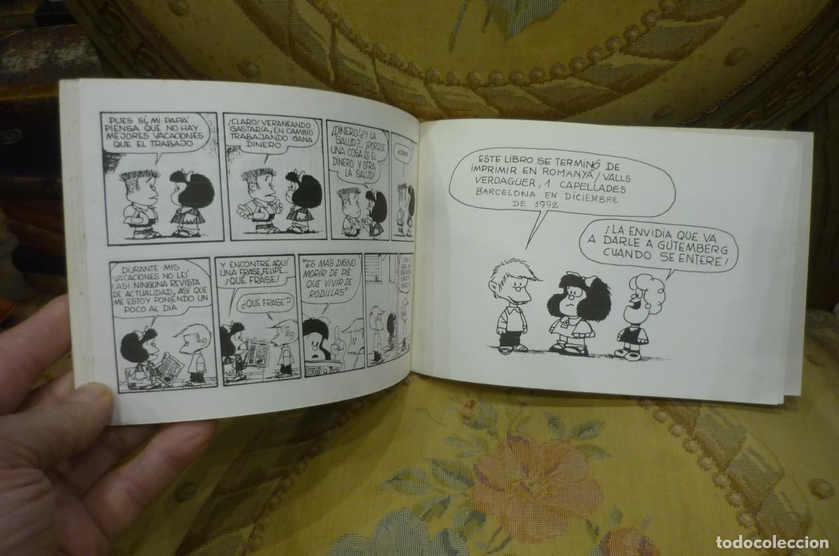 C&oacute;mics: MAFALDA N&ordm; 5, DE QUINO. EDITORIAL LUMEN 1992. - Foto 7
