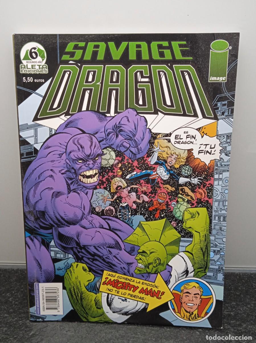 C&oacute;mics: Savage Dragon 6 Segundo a&ntilde;o. Image. Aleta ediciones. - Foto 1