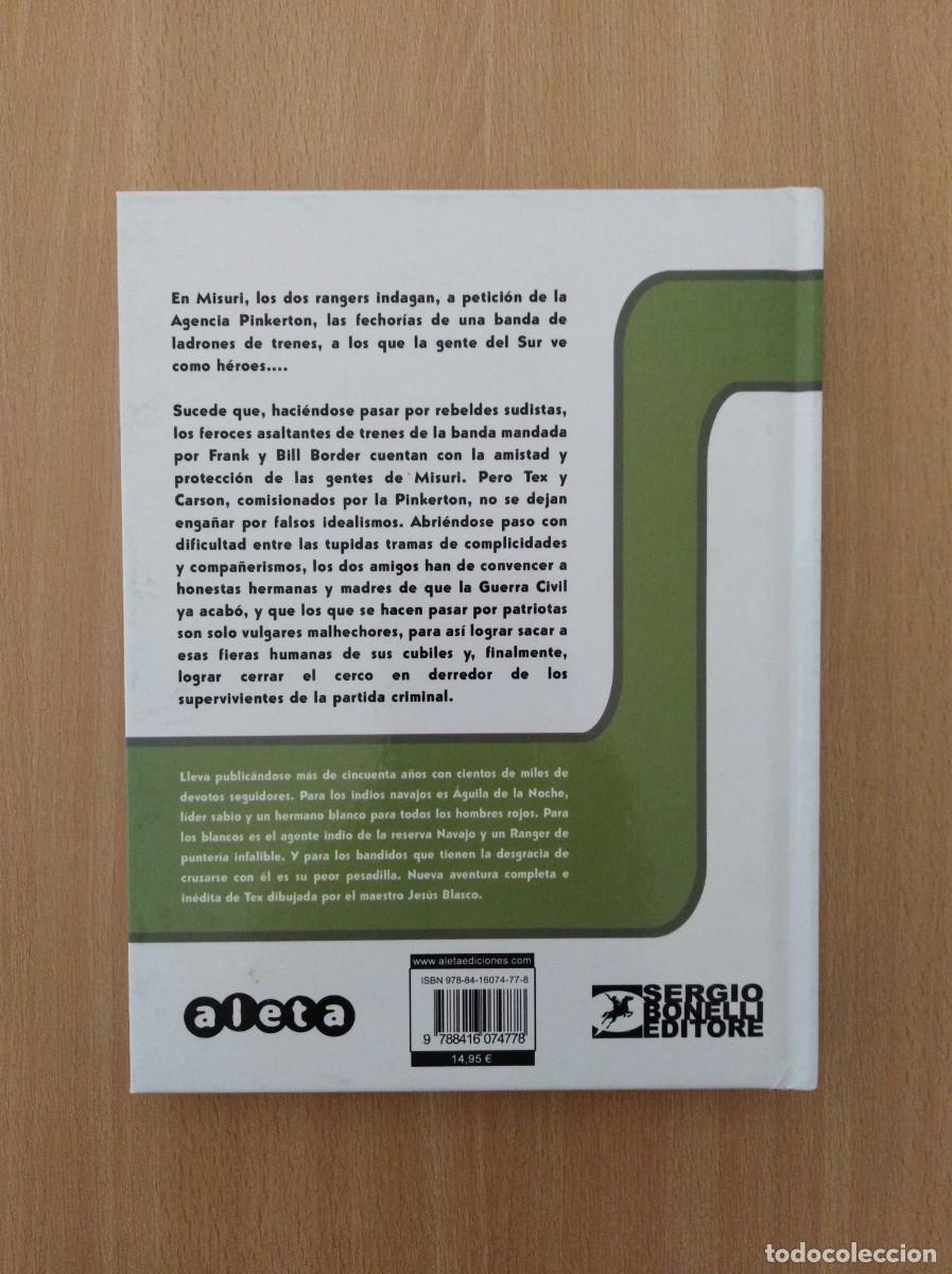 C&oacute;mics: TEX. LOS LADRONES DE MISURI. Nizzi / Blasco - Foto 2