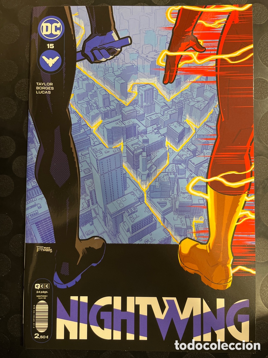C&oacute;mics: NIGHTWING N.38 / 15 A POR GRAYSON DC ECC ( 2021/&hellip; ) - Foto 1