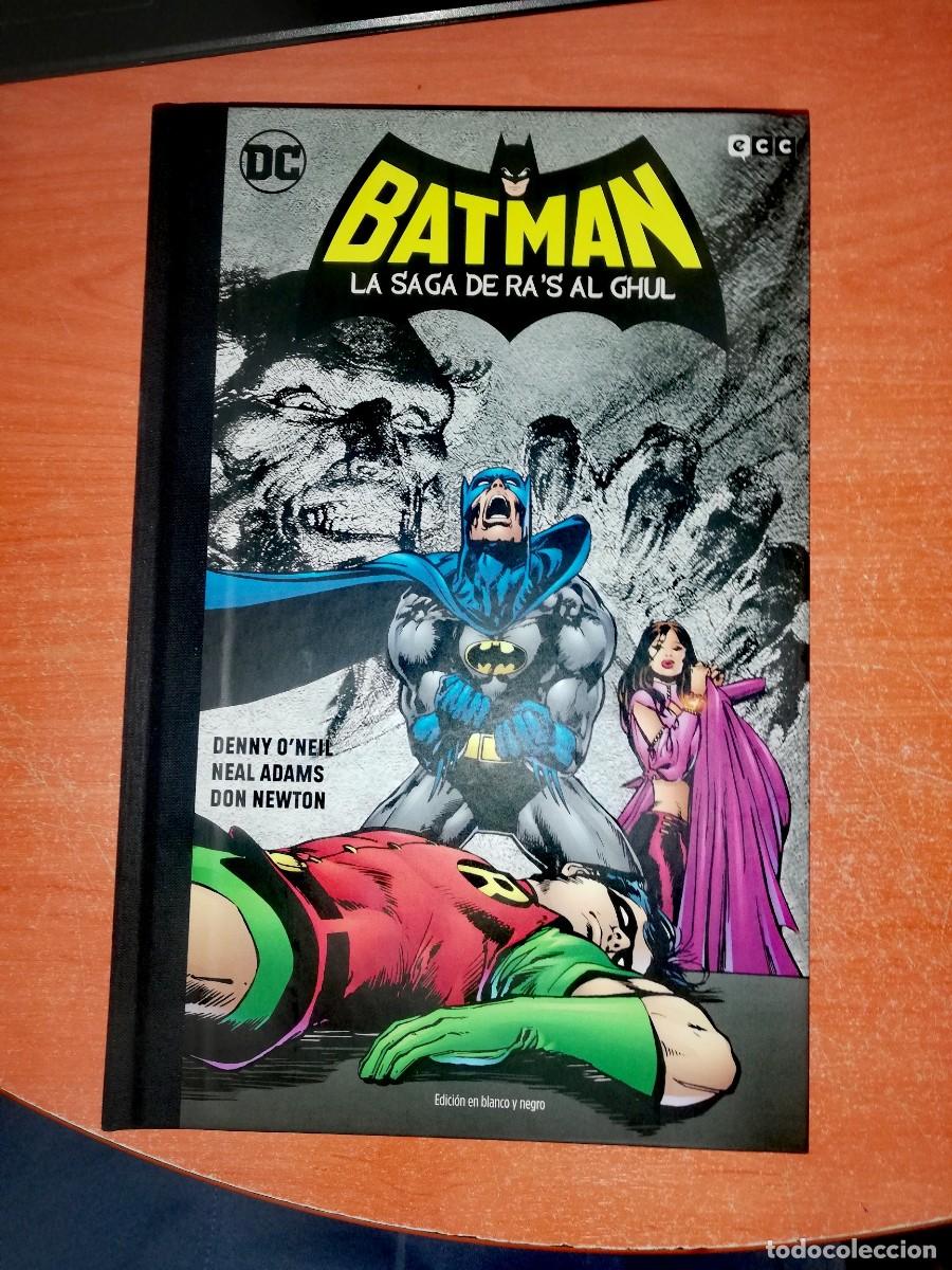 C&oacute;mics: BATMAN LA SAGA DE RA&acute;S AL GHUL - CARTON&Eacute; - ECC - EDICI&Oacute;N BLANCO Y NEGRO - Foto 1