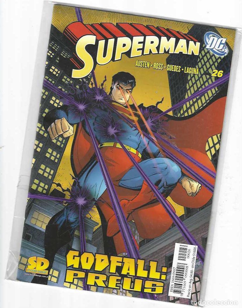 C&oacute;mics: SUPERMAN N&ordm; 26 - STICKER DESIGNS SD - MUY RARO !! - Foto 1