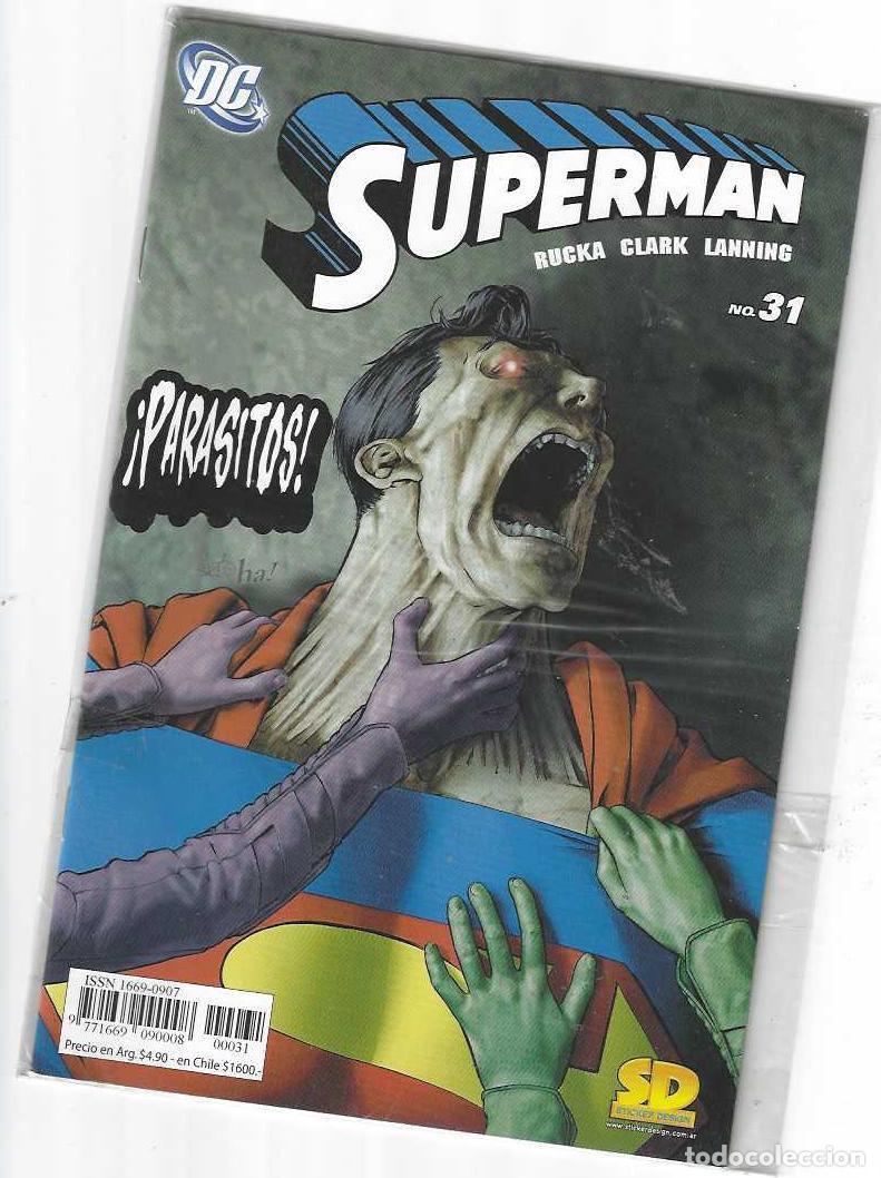 C&oacute;mics: SUPERMAN N&ordm; 31 - STICKER DESIGNS SD - MUY RARO !! - Foto 1