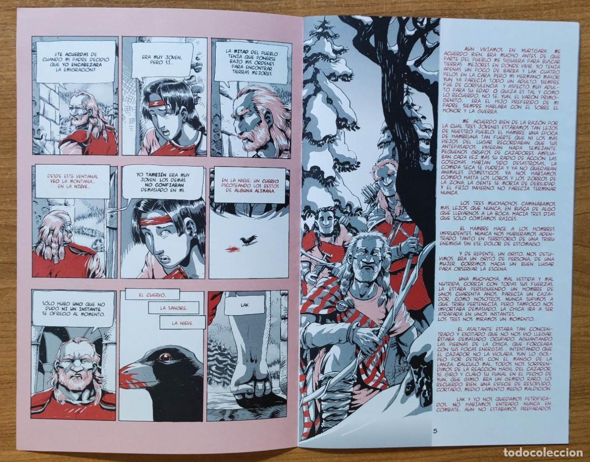 C&oacute;mics: CUERVO SANGRE, NIEVE / LA U&Ntilde;A DE ITRTHIL - BUEN ESTADO. - Foto 4