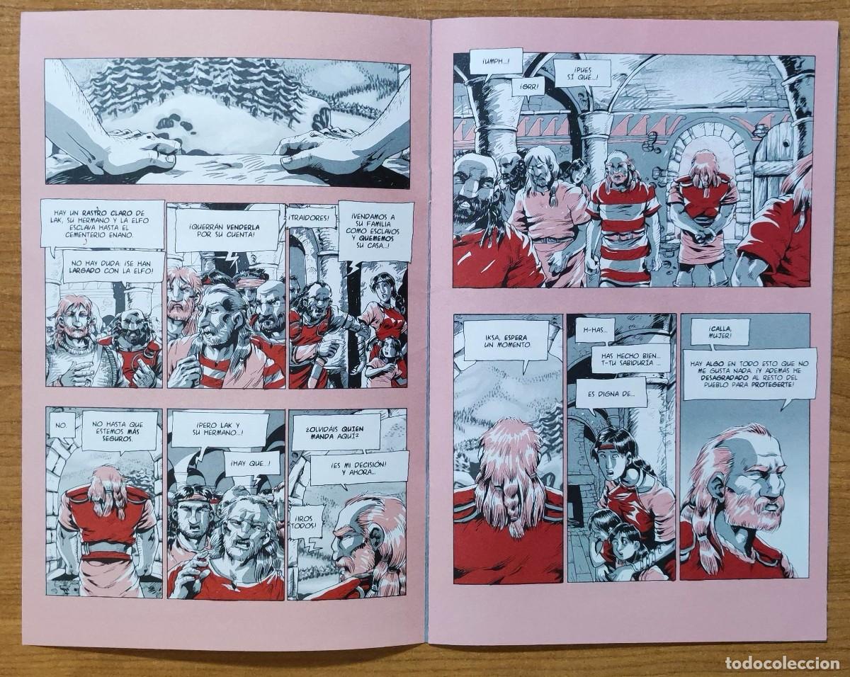 C&oacute;mics: CUERVO SANGRE, NIEVE / LA U&Ntilde;A DE ITRTHIL - BUEN ESTADO. - Foto 5