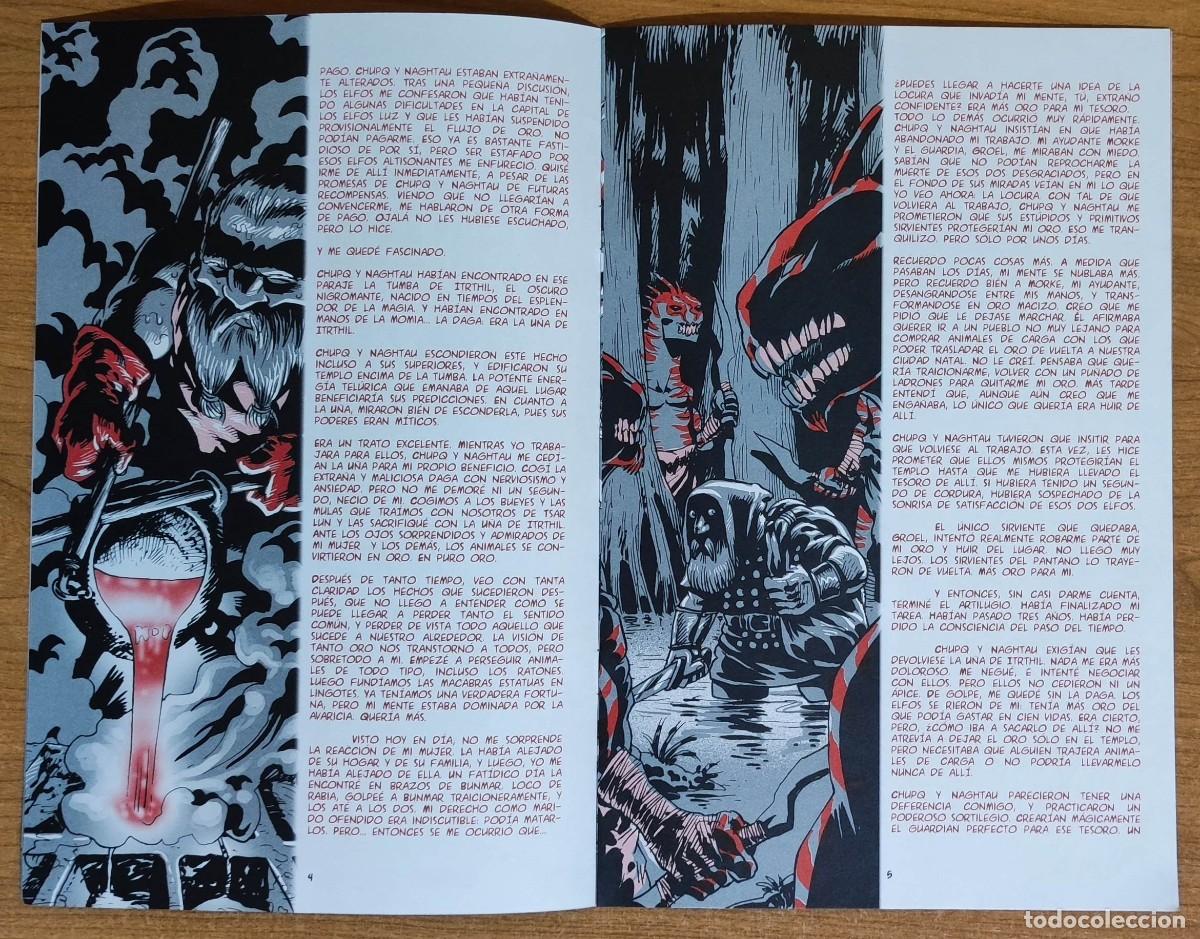 C&oacute;mics: CUERVO SANGRE, NIEVE / LA U&Ntilde;A DE ITRTHIL - BUEN ESTADO. - Foto 8