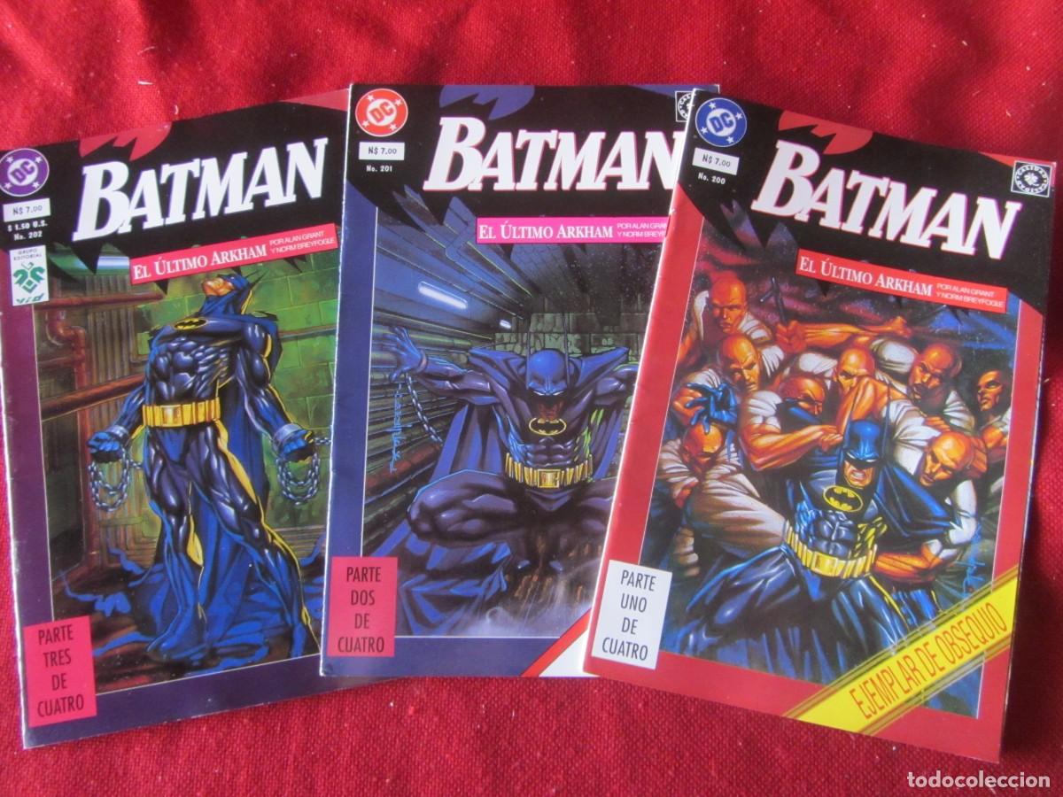 lote batman el último arkham 3 de 4. ed. vid 19 - Compra venta en  todocoleccion