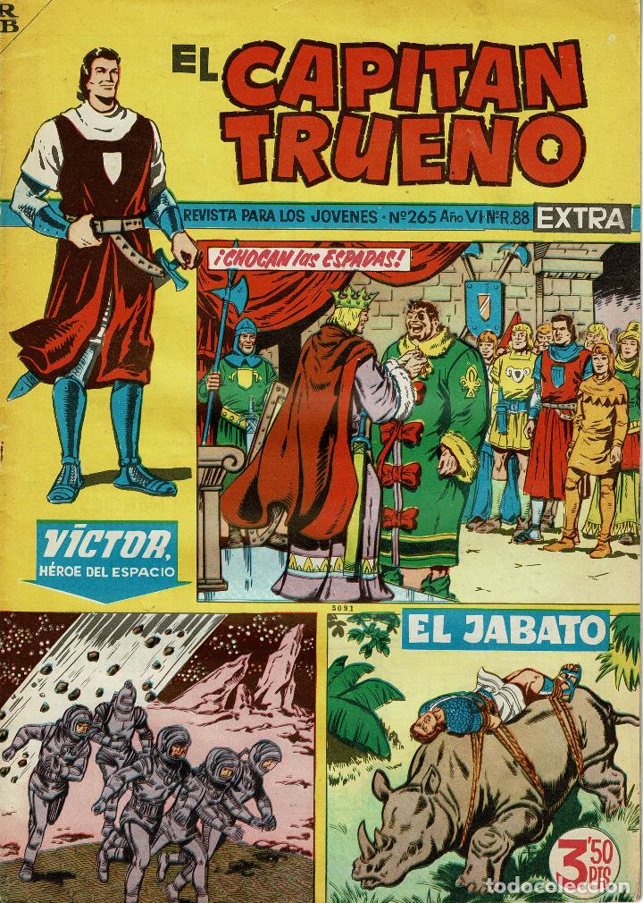C&oacute;mics: El Capit&aacute;n Trueno extra 265,original.Edit.Bruguera - Foto 1
