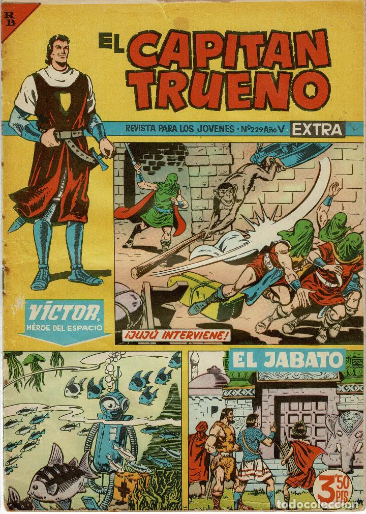 C&oacute;mics: El Capit&aacute;n Trueno extra 229,original Edit. Bruguera - Foto 1