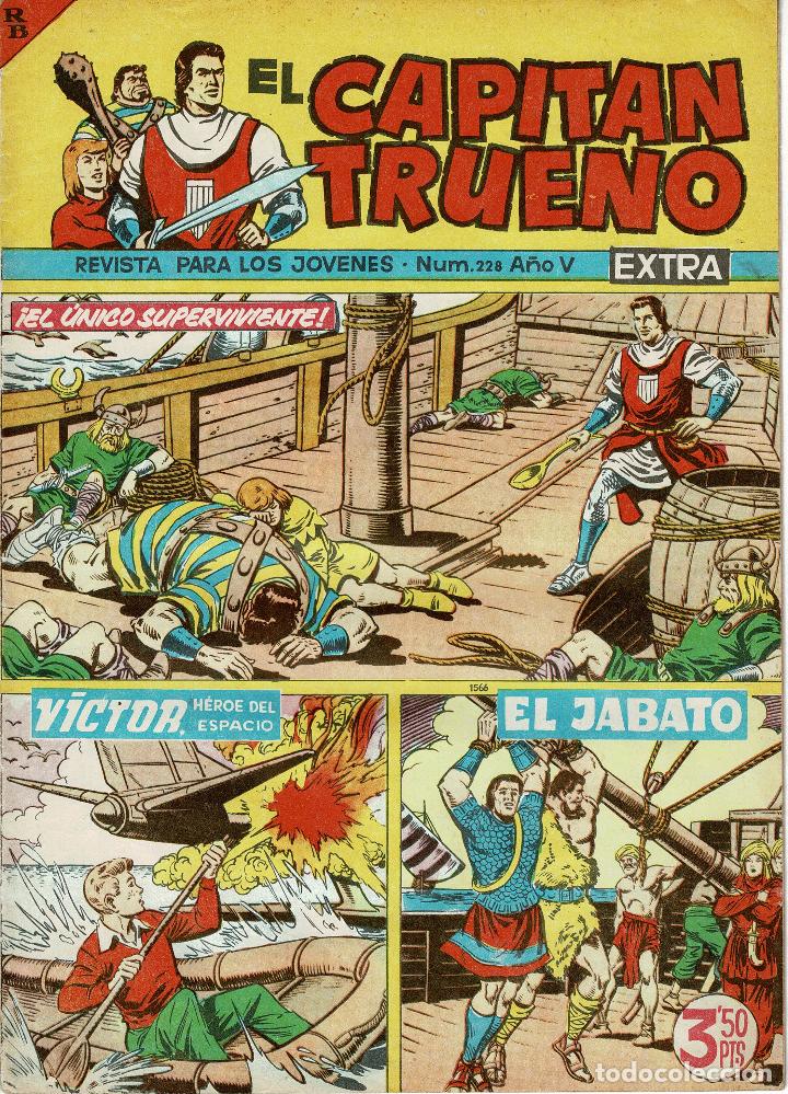 C&oacute;mics: El Capit&aacute;n Trueno extra 228, original. Edit Bruguera - Foto 1
