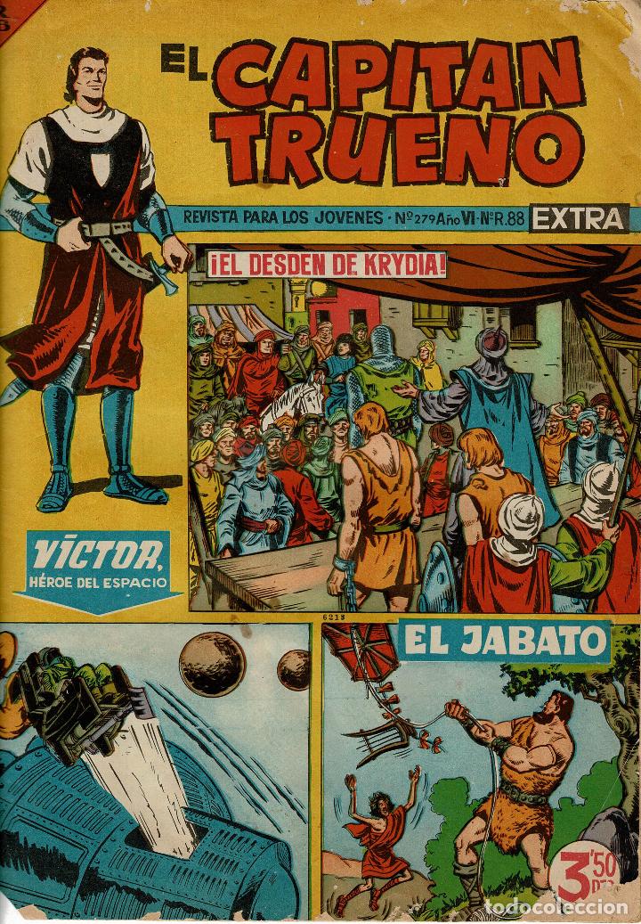 C&oacute;mics: El Capit&aacute;n Trueno extra 279,original.Edit.Bruguera - Foto 1