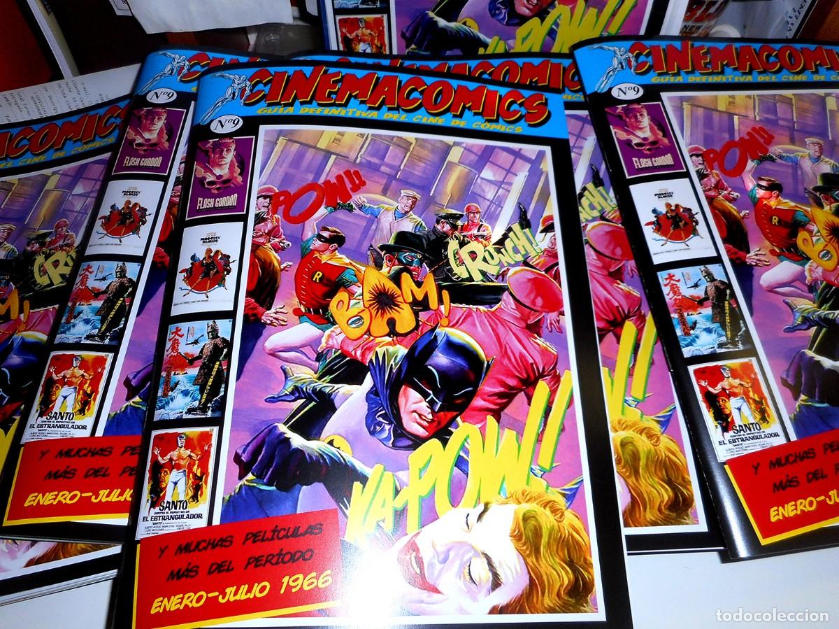 Comics: CINEMACOMICS N&ordm; 9 GU&Iacute;A DEFINITIVA DEL CINE DE C&Oacute;MICS ( ENERO /JULIO 1966 )