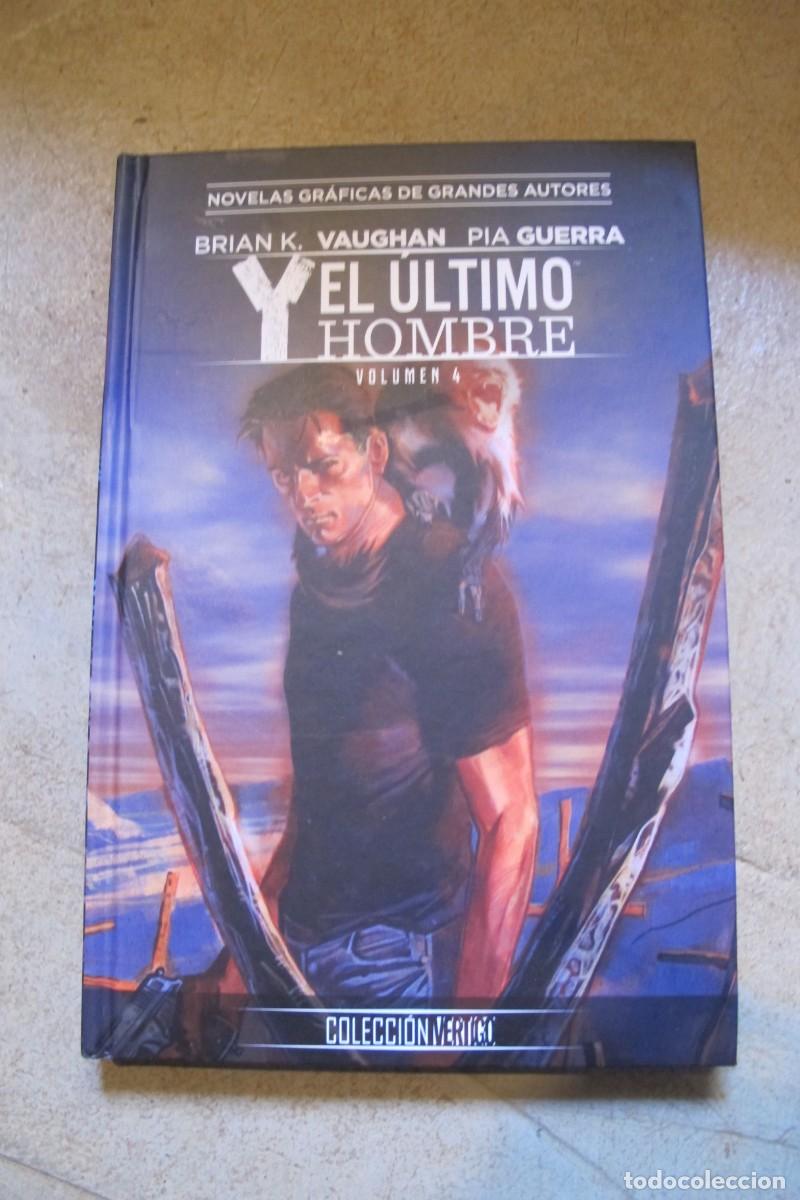 C&oacute;mics: Y EL ULTIMO HOMBRE BRIAN K VAUGHAN PIA GUERRERA VERTIGO NOVELA GRAFICAS DE GRANDES AUTORES VOLUMEN 4