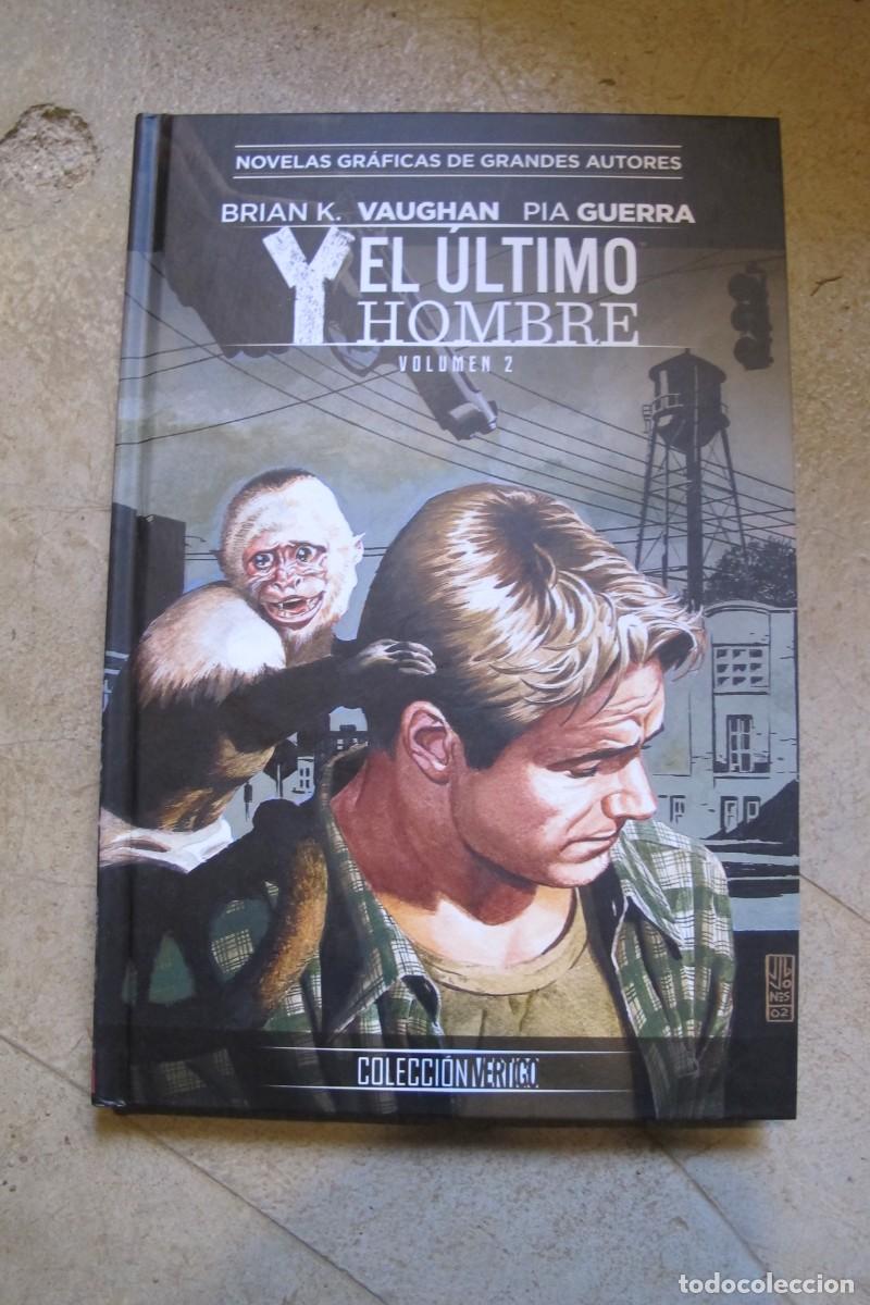 Comics: Y EL ULTIMO HOMBRE BRIAN K VAUGHAN PIA GUERRERA VERTIGO NOVELA GRAFICAS DE GRANDES AUTORES VOLUMEN 2