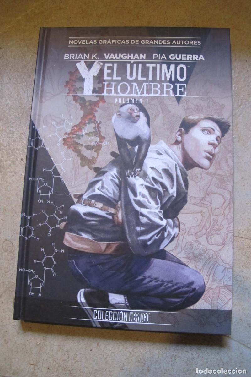 C&oacute;mics: Y EL ULTIMO HOMBRE BRIAN K VAUGHAN PIA GUERRERA VERTIGO NOVELA GRAFICAS DE GRANDES AUTORES VOLUMEN 1