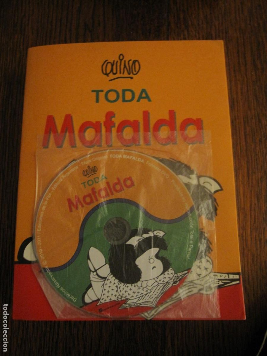 C&oacute;mics: TODA MAFALDA + DVD. 1993-2008 - Foto 1