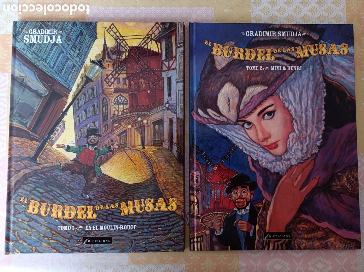 C&oacute;mics: El burdel de las musas 2 tomos obra completa