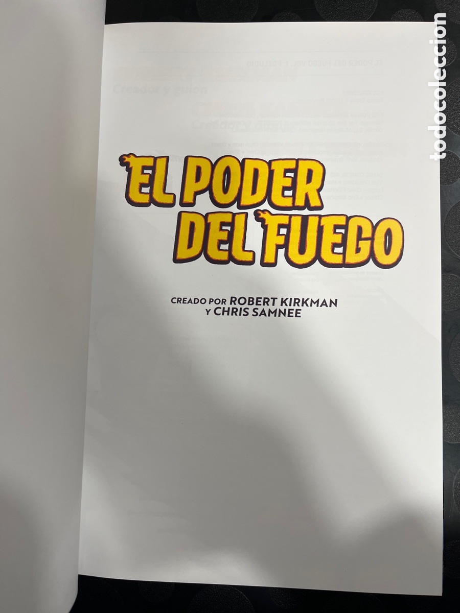 C&oacute;mics: EL PODER DEL FUEGO VOL.1 PRELUDIO de ROBERT KIRKMAN ECC IMAGE SKYBOUND ( 2021/&hellip; ) - Foto 3