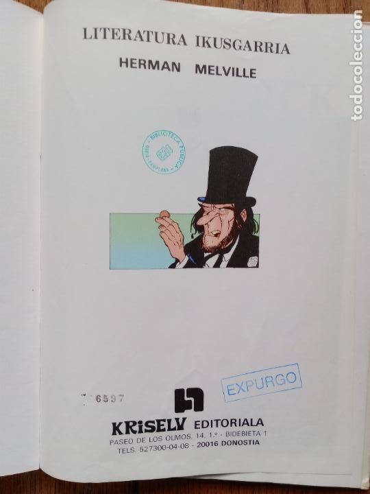C&oacute;mics: Moby Dick euskaraz - dibujos Chiqui de la Fuente - Kriselu 2 - Foto 4