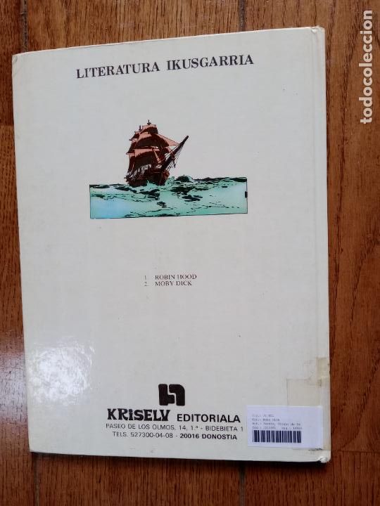 C&oacute;mics: Moby Dick euskaraz - dibujos Chiqui de la Fuente - Kriselu 2 - Foto 6