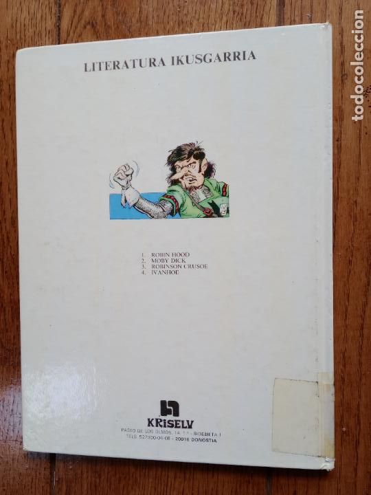 C&oacute;mics: Ivanhoe - euskaraz - dibujos de Chiqui de la Fuente - Kriselu 4 - Foto 6
