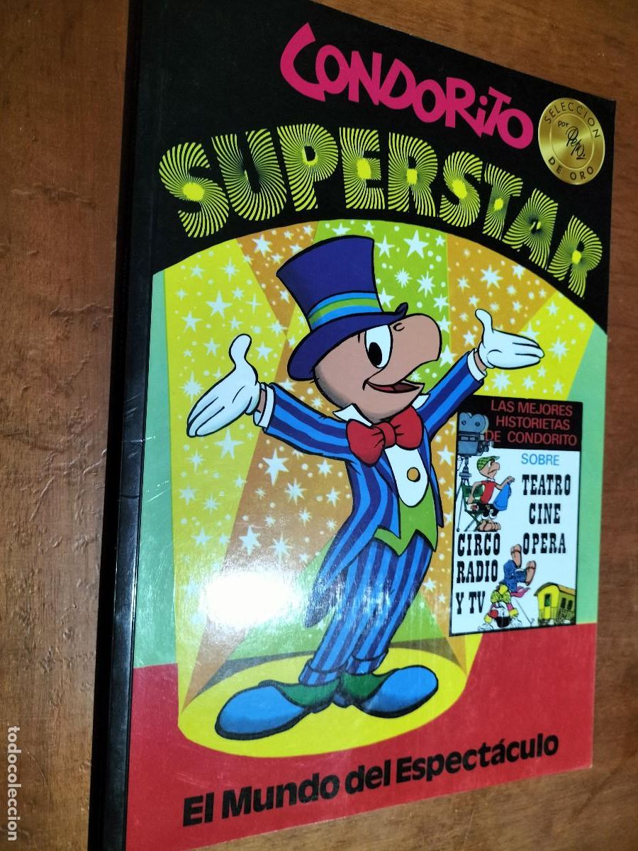 Comics: CONDORITO SUPERSTAR. PEPPO. SELECCI&Oacute;N ORO. R&Uacute;STICA. BUEN ESTADO.