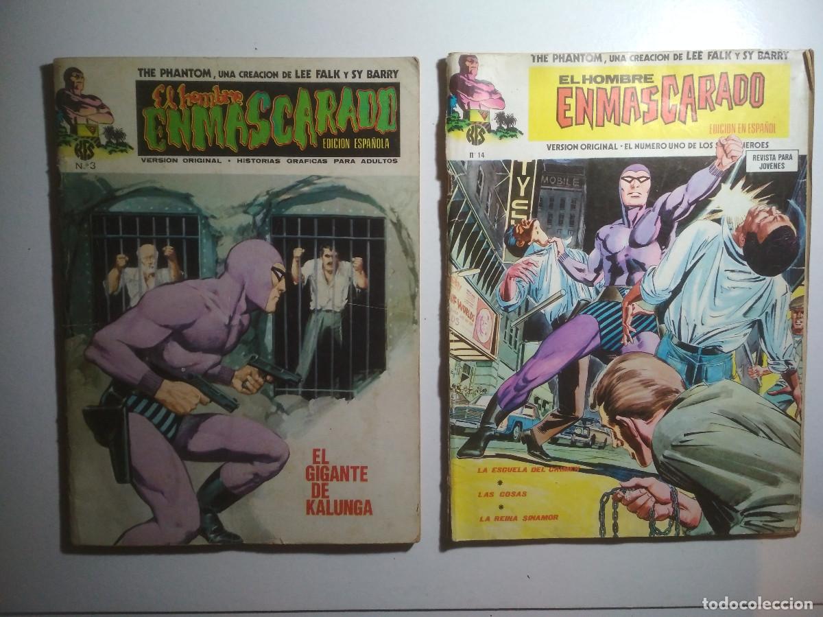 C&oacute;mics: El hombre enmascarado - 2 numeros retro - Foto 1
