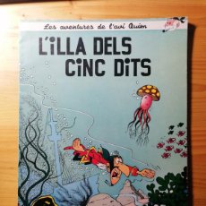 Cómics: ANXANETA - LES AVENTURES DE L'AVI QUIM - L'ILLA DELS CINC DITS - 1966