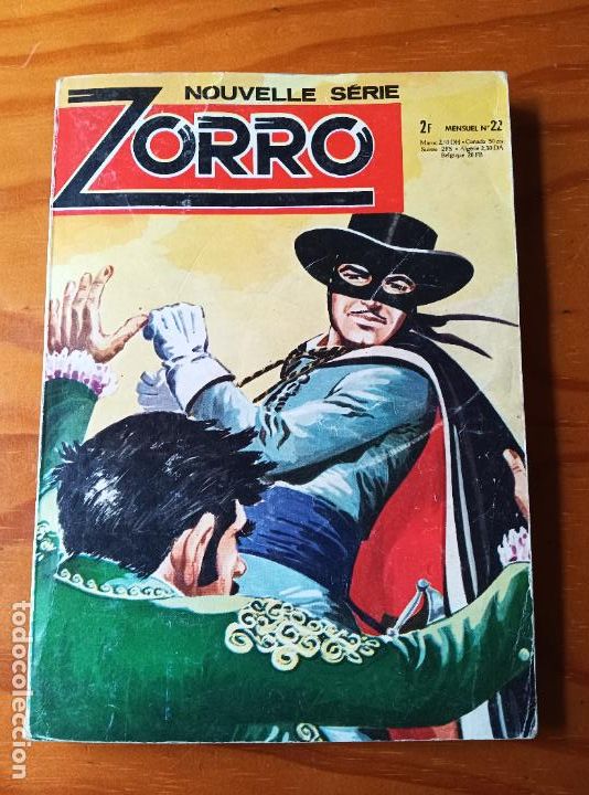 C&oacute;mics: EL ZORRO N&ordm; 22. COMIC TOMO EN FRANCES 132PGNAS. - Foto 1