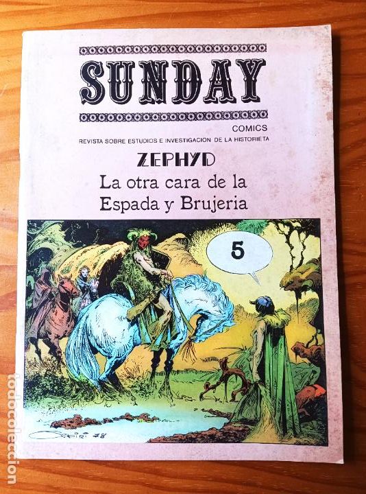 C&oacute;mics: SUNDAY COMICS N&ordm; 5. REVISTA SOBRE ESTUDIOS E INVESTIGACION DE LA HISTORIETA-