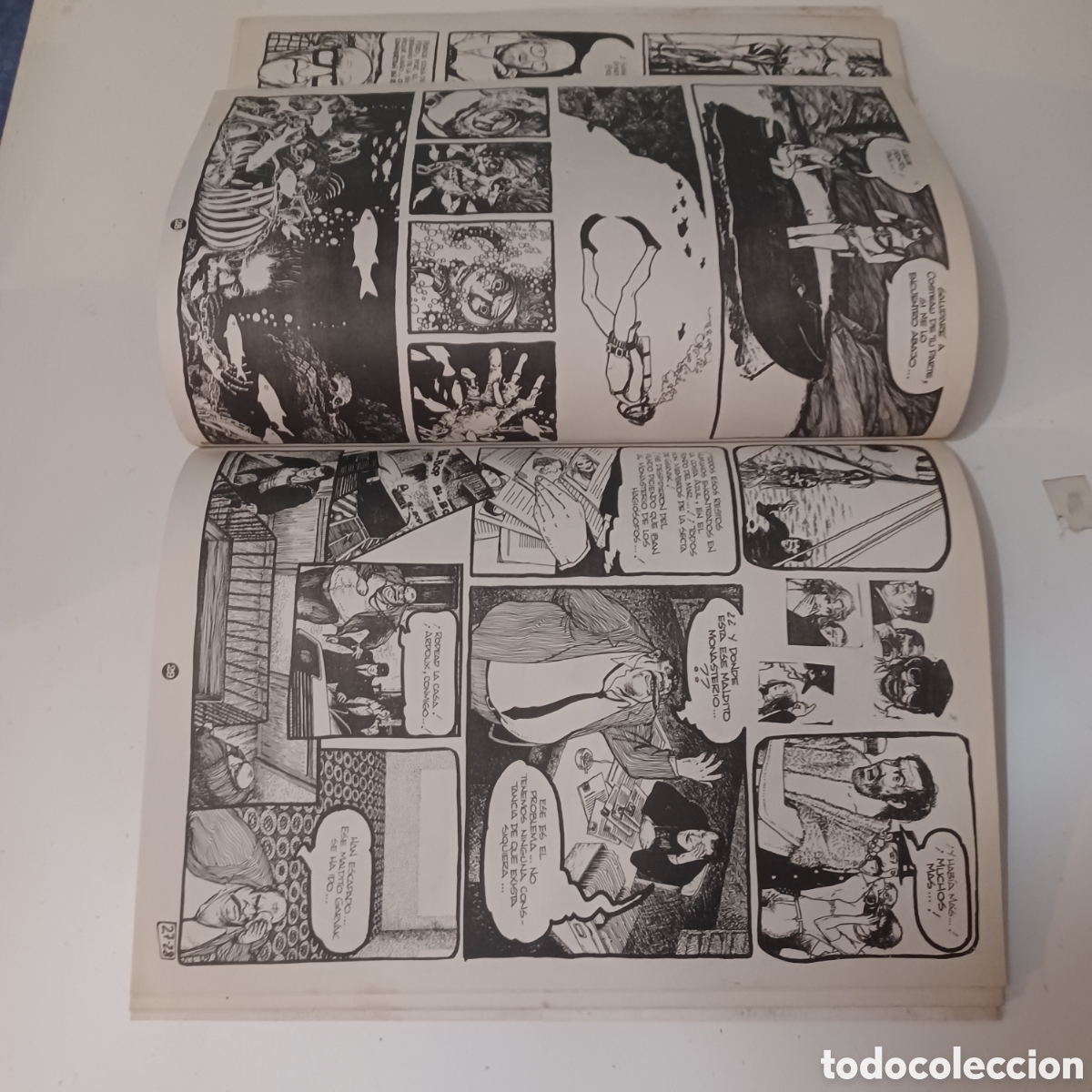 C&oacute;mics: Python Trip de Mariel y Andr&eacute;s Mart&iacute;n Coleccion Papel Vivo N&deg; 21 Ed. De la Torre 1981 - Foto 4