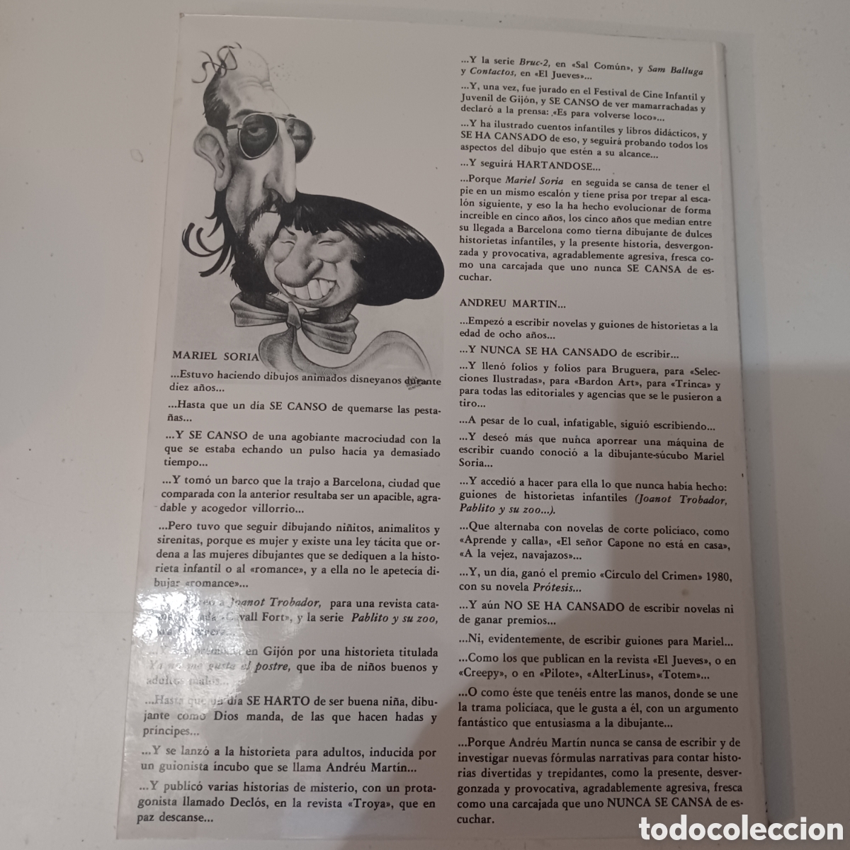 C&oacute;mics: Python Trip de Mariel y Andr&eacute;s Mart&iacute;n Coleccion Papel Vivo N&deg; 21 Ed. De la Torre 1981 - Foto 5