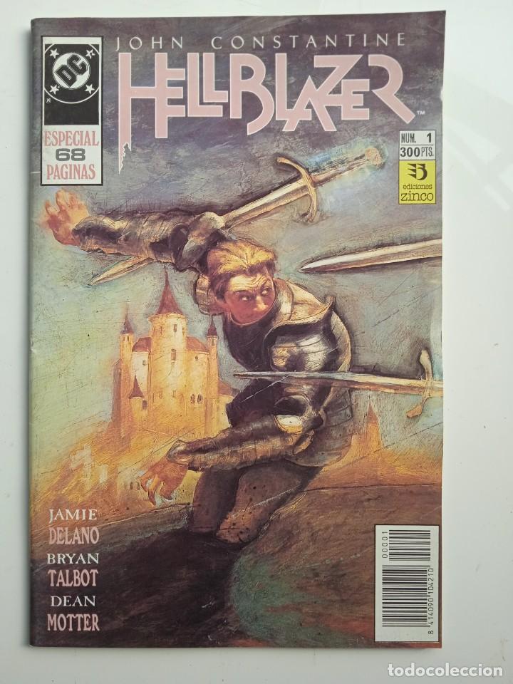 C&oacute;mics: JOHN CONSTANTINE HELLBLAZER 1 ESPECIAL 68 PAGINAS ZINCO - Foto 1