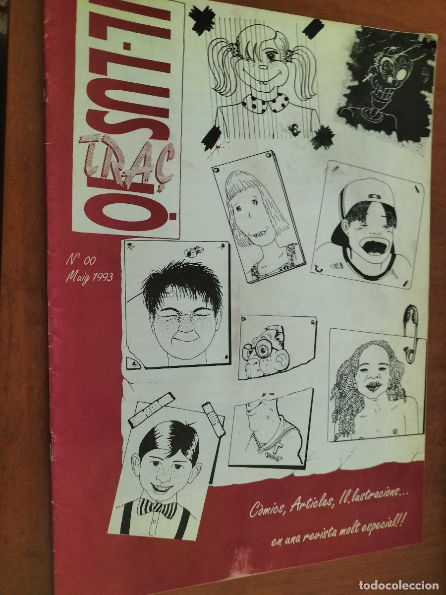 Comics: IL-LUSI&Oacute; TRAC 00. 1993. AUTOEDITADO. EN CATAL&Aacute;N. ESCUELA DE ARTE LLOTJA. GRAPA. BUEN ESTADO. DIFICIL